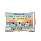 This Is Us A Little Bit Of Crazy Whole Lot Of Love - Personalized Pillow 715718 - B - DiyGiftly