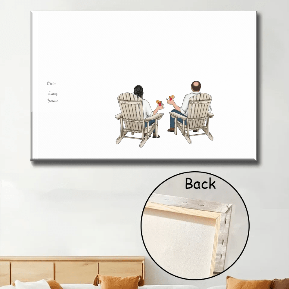 This Is Us A Little Bit Of Crazy Whole Lot Of Love - Personalized Wrapped Canvas 711319 - 712321 - DiyGiftly