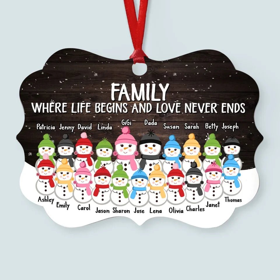 This Is Us A Whole Lot Of Love - Personalized Family Ornament 683190 - DiyGiftly