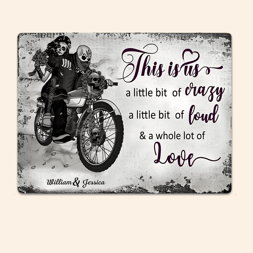This Is Us Biker Metal Sign 742103 - 742459 - DiyGiftly