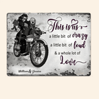 This Is Us Biker Metal Sign 742103 - 742459 - DiyGiftly