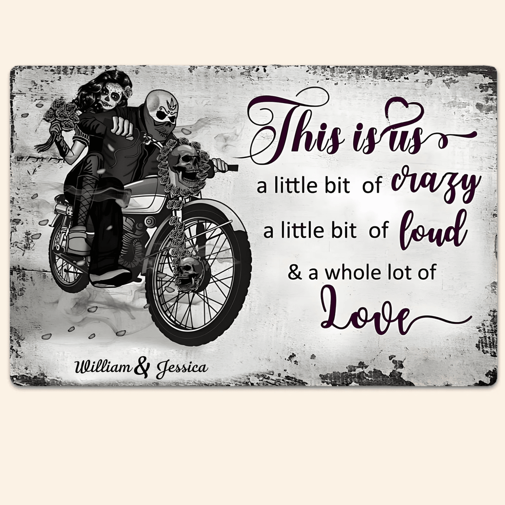 This Is Us Biker Metal Sign 742103 - 742459 - DiyGiftly
