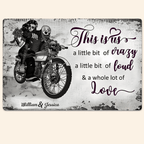 This Is Us Biker Metal Sign 742103 - 742459 - DiyGiftly