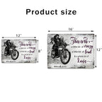This Is Us Biker Metal Sign 742103 - 742459 - DiyGiftly