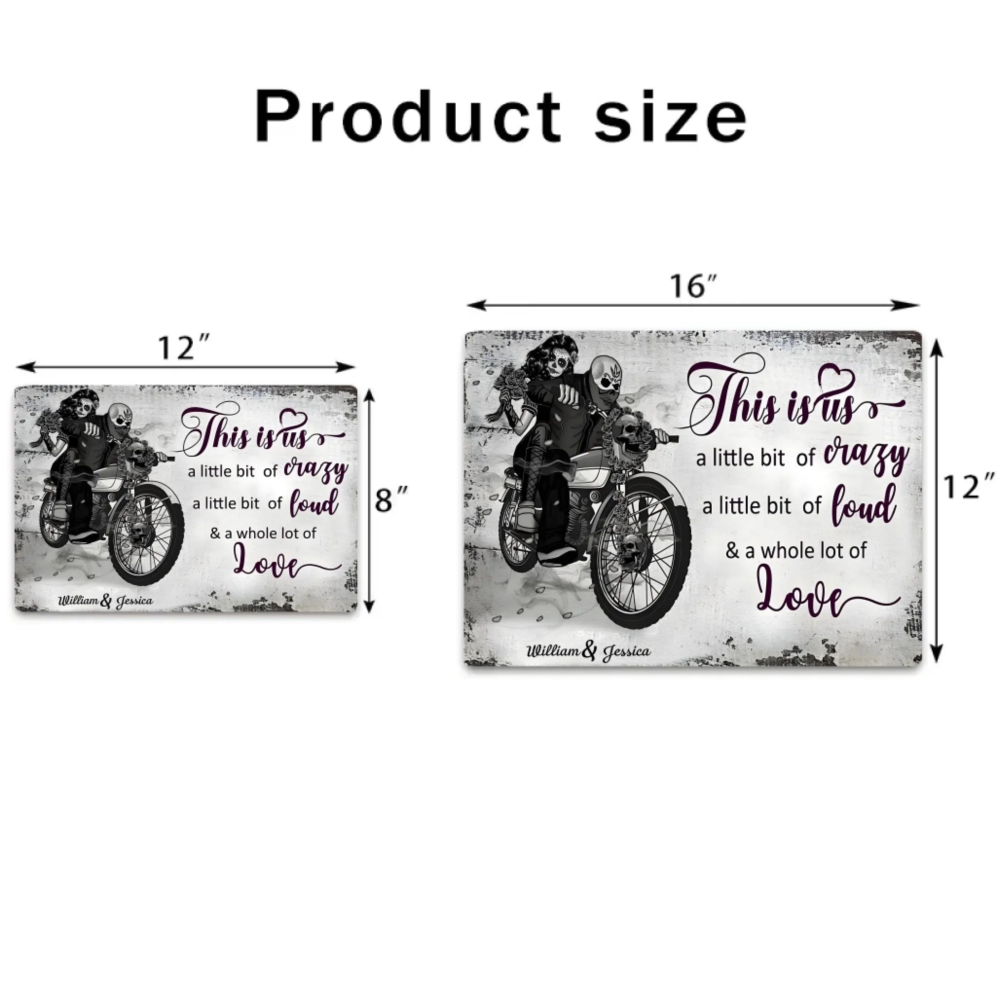 This Is Us Biker Metal Sign 742103 - 742459 - DiyGiftly