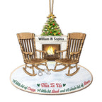 This Is Us Couple And Dogs Cats - Christmas Gift For Pet Lovers And Family - Personalized Wooden Cutout Ornament 723038 - DiyGiftly