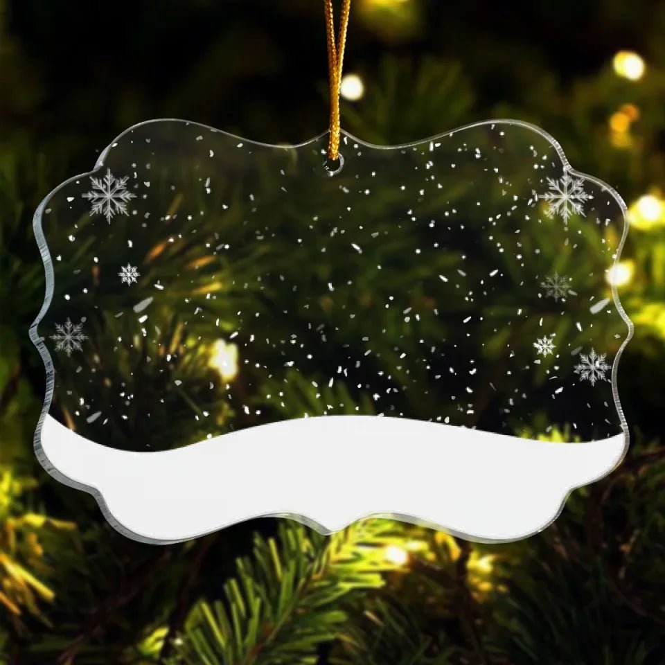 This Is Us - Personalized Acrylic Ornament 718540 - DiyGiftly