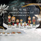 This Is Us - Personalized Acrylic Ornament 718540 - DiyGiftly