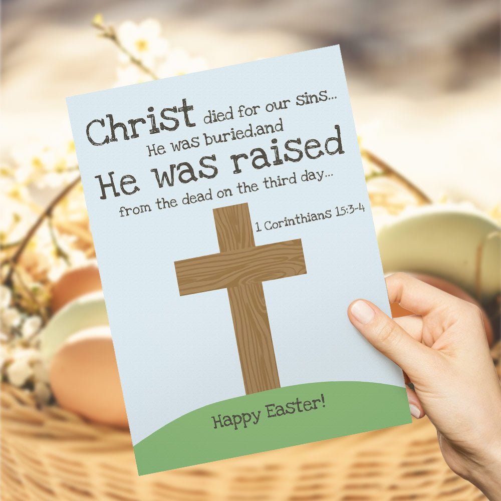 Thoughtful Easter Theme Greeting Card – Spring Gift for Loved Ones - DiyGiftly
