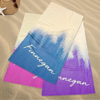 Tie Dye Design Personalized Beach Towel – Custom Name Summer Towel for Adults or Kids, Soft and Absorbent Pool, Beach, or Travel Accessory, Unique Gift for Vacation, Birthday, or Swimmer 71127808 - DiyGiftly