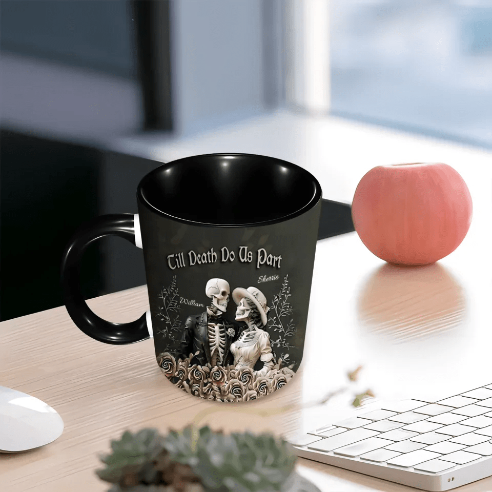 Till Death Do Us Part - Personalized Couple Mug - Gift For Husband,Wife,Anniversary 746652 - DiyGiftly