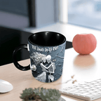 Till Death Do Us Part - Personalized Skull Accent Mug 748474 - DiyGiftly