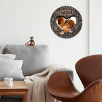 Till The End Of Time & Forever More - Personalized Husband And Wife Wall Clock 736262 - DiyGiftly