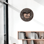 Time Spent With Grandkids Is Never Wasted - Personalized Grandma Wall Clock 736213 - DiyGiftly