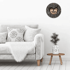 Time Spent With Grandkids Is Never Wasted - Personalized Grandma Wall Clock 736213 - DiyGiftly