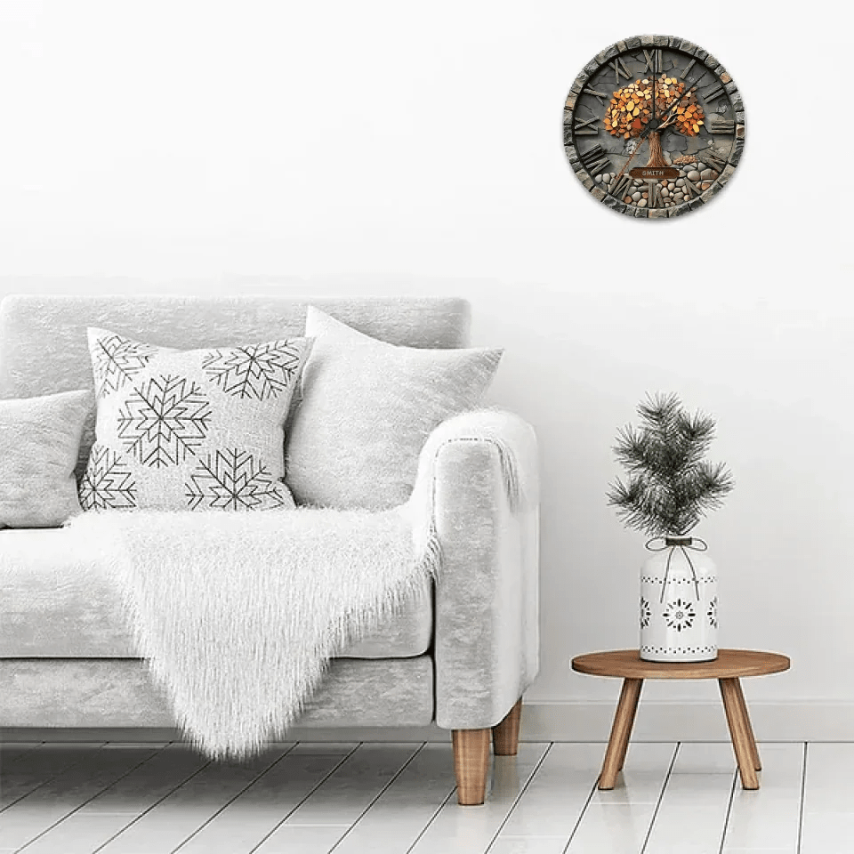custom photo personalized home timepiece keepsake as a birthday gift