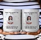 "Tiny Hands, Endless Love" – Personalized Baby Shower Mug – Custom Gift for New Moms, New Dads & New Parents, Cute Keepsake for Gender Reveal & Newborn Celebration 1156696 - DiyGiftly