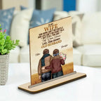 custom my wife my queen forever wood plaque for grandparents with custom details home keepsake