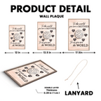 To Us You Are The World Mother's Day Gift - Personalized Wooden Plaque 734610 - 734612 - DiyGiftly