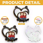 Together Is My Favorite Place To Be - Couple Personalized Window Hanging Suncatcher - Gift For Husband Wife, Anniversary 667977 - DiyGiftly