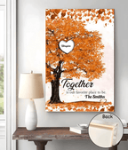 Together is our favorite place to be - Personalized Canvas 754232 - 754254 - DiyGiftly