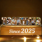 Together Since Year – Custom Photo Personalized LED Light, Custom Shaped Romantic Night Light Gift for Couples, Anniversary, Wedding, Valentine’s Day 1071884 - DiyGiftly
