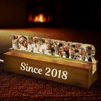 Together Since Year – Custom Photo Personalized LED Light, Custom Shaped Romantic Night Light Gift for Couples, Anniversary, Wedding, Valentine’s Day 1071884 - DiyGiftly
