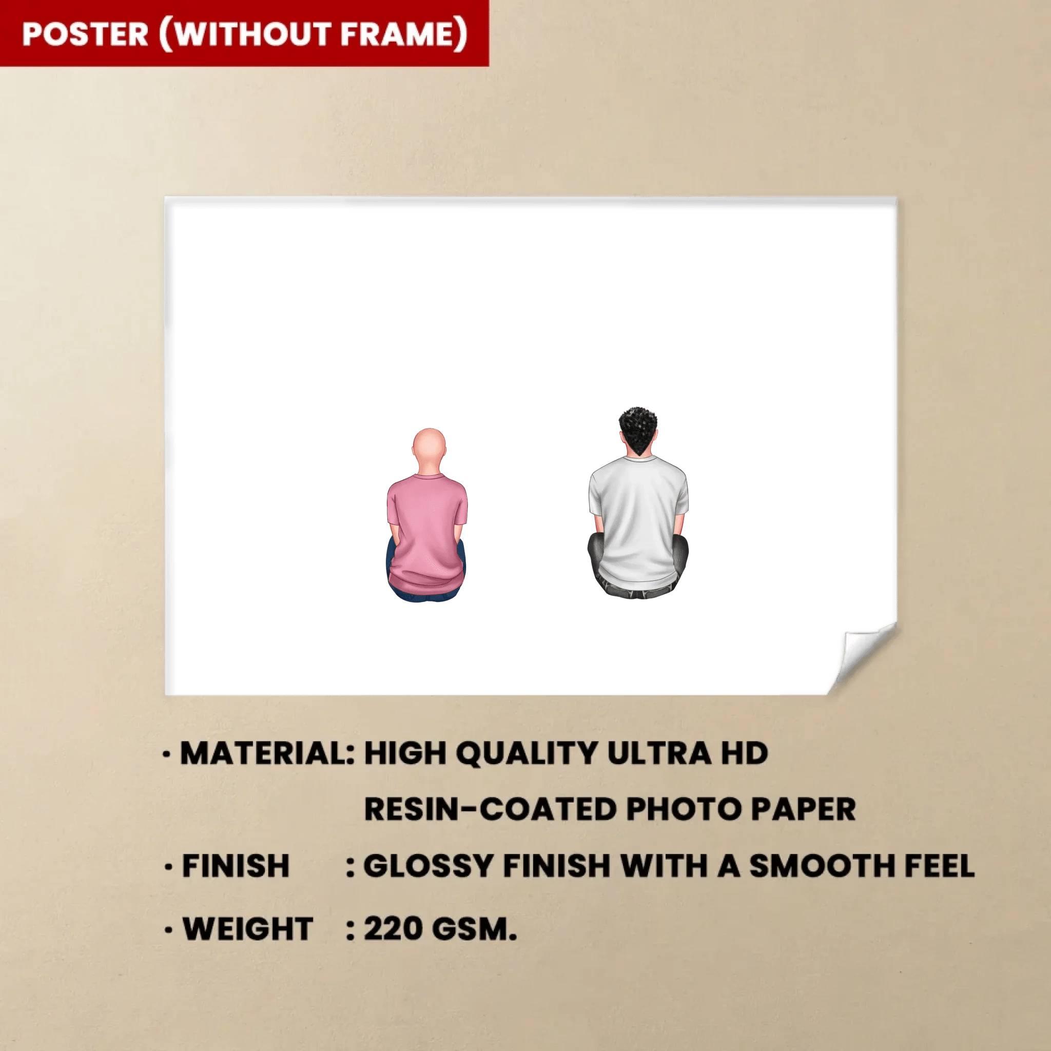 wooden canvas personalized photo memorial keepsake poster and canvas