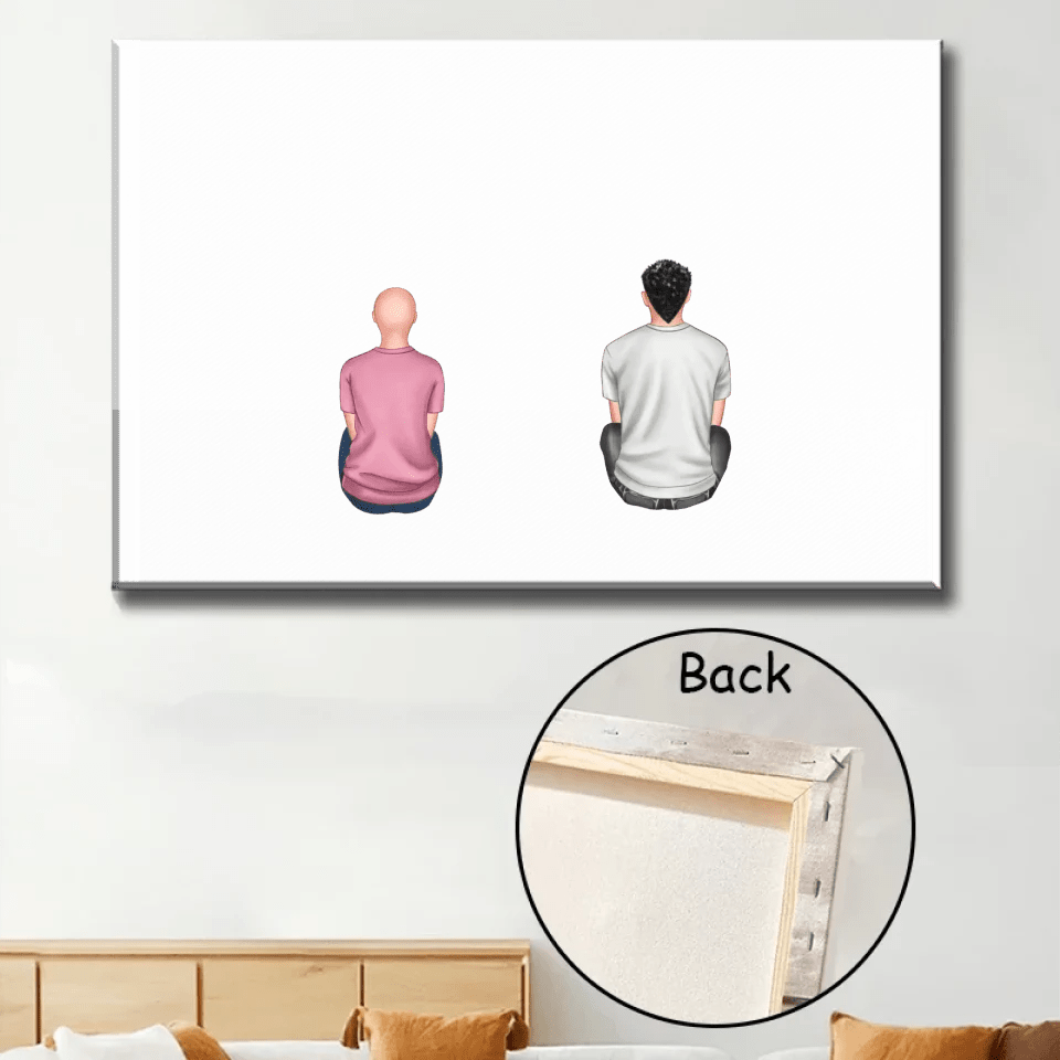 personalized photo canvas wooden memorial keepsake poster and canvas