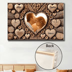 Tree Witnesses Our Love - Personalized Poster or Canvas 750707 - 751188 - DiyGiftly