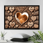 Tree Witnesses Our Love - Personalized Poster or Canvas 750707 - 751188 - DiyGiftly