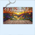 Turn Your Love Into Art You & Me We Got This - Personalized Keychain 736232 - DiyGiftly