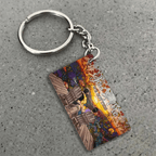 Turn Your Love Into Art You & Me We Got This - Personalized Keychain 736232 - DiyGiftly