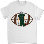 Two Football Players - Personalized T-Shirt, Gift For Football Lovers, Football Fan 738804 - DiyGiftly