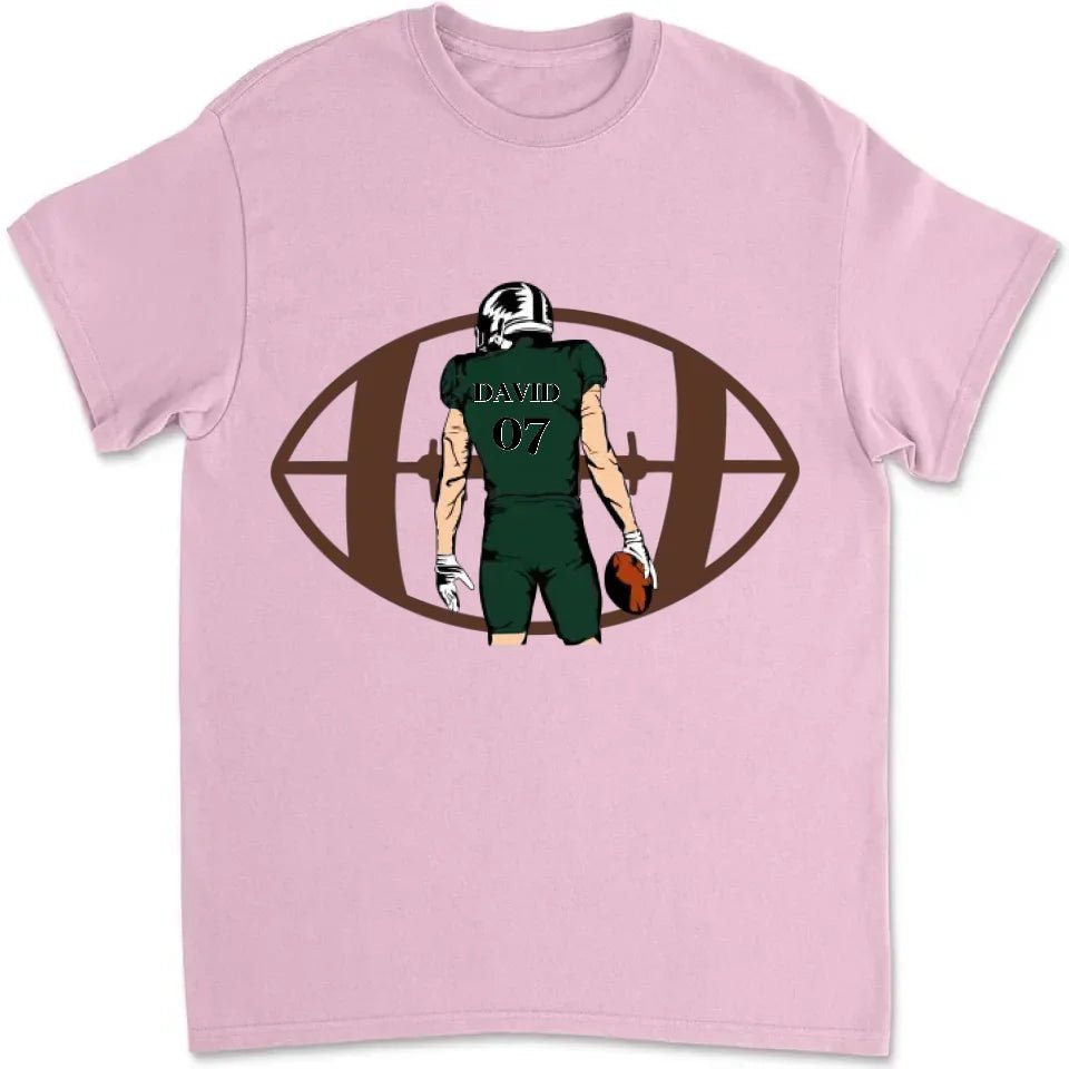 Two Football Players - Personalized T-Shirt, Gift For Football Lovers, Football Fan 738804 - DiyGiftly