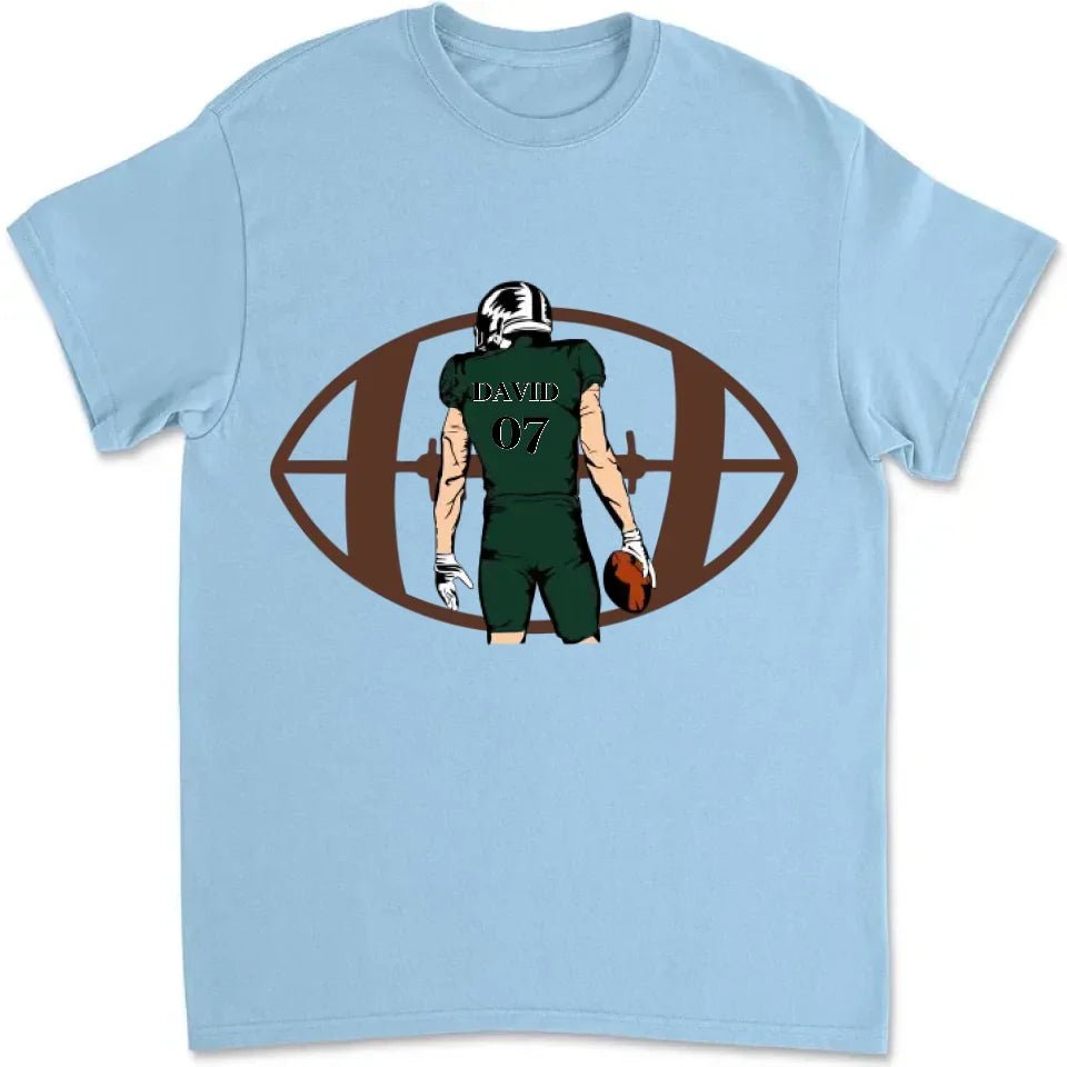 Two Football Players - Personalized T-Shirt, Gift For Football Lovers, Football Fan 738804 - DiyGiftly