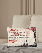 Unspoken Words For Mom - Personalized Pillow - Birthday, Mother's Day Gift From Daughter, Son, Grandchildren 715662 - B - DiyGiftly