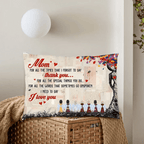 Unspoken Words For Mom - Personalized Pillow - Birthday, Mother's Day Gift From Daughter, Son, Grandchildren 715662 - B - DiyGiftly