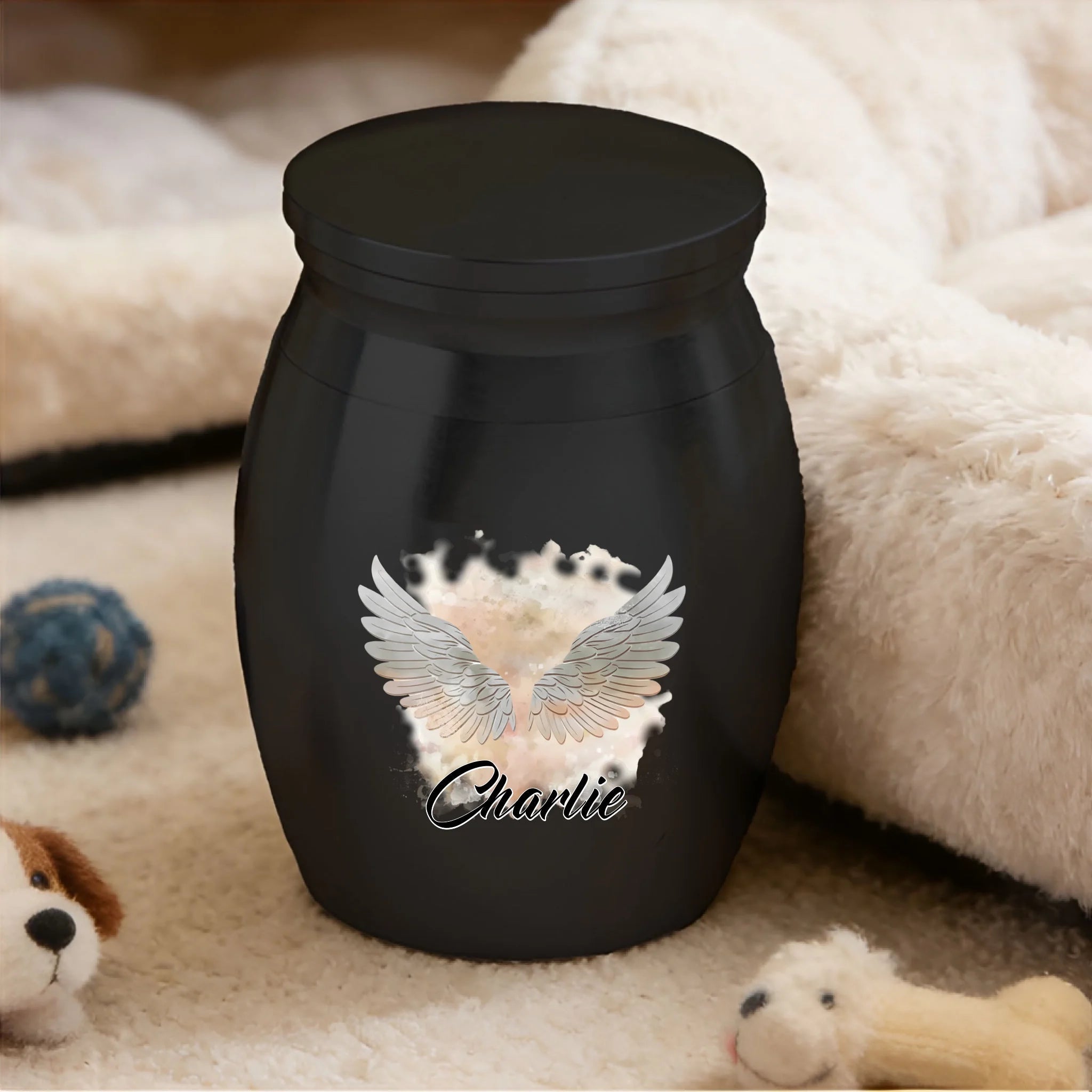 cat remembrance urn with custom name