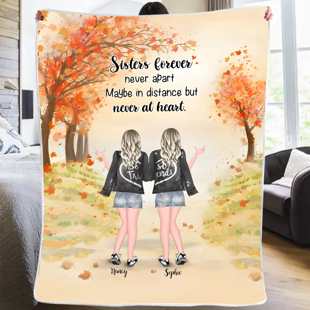 flannel blanket personalized design gift for best friend