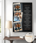 Upload Photo Canvas - Beautiful Poetry - Anniversary Gift for Husband, Wife 733557 - 733558 - DiyGiftly