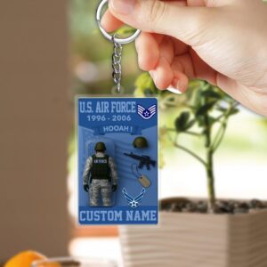 US Air Force, E 2 Marines Private First Class – Acrylic Keychain, Personalized Military Gift, Custom Engraved Key Ring for Soldiers, Veterans, or Patriotic Keepsake 85786880 - DiyGiftly