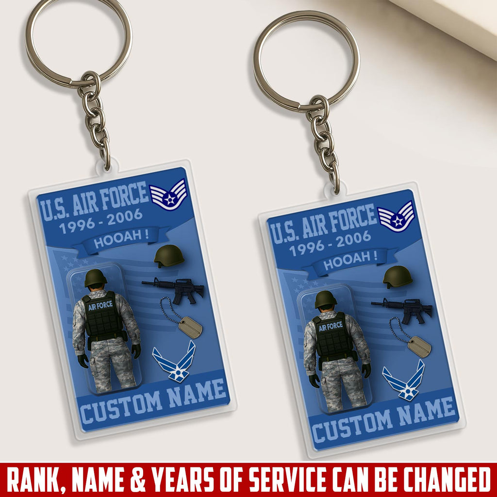 US Air Force, E 2 Marines Private First Class – Acrylic Keychain, Personalized Military Gift, Custom Engraved Key Ring for Soldiers, Veterans, or Patriotic Keepsake 85786880 - DiyGiftly