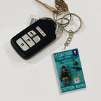 US Coast Guard, E 2 Marines Private First Class – Acrylic Keychain, Personalized Military Gift, Custom Engraved Key Ring for Soldiers, Veterans, or Patriotic Keepsake 08534016 - DiyGiftly