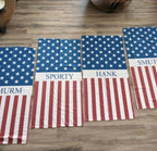 US Flag Personalized Beach Towel Personalized Name Bath Towel Custom Pool Towel Beach Towel With Name Outside Birthday Vacation Gift 75624448 - DiyGiftly