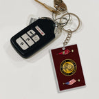 US Marine Corps, E 9 Marines Sergeant Major – Acrylic Keychain, Personalized Military Gift, Custom Engraved Key Ring for Soldiers, Veterans, or Patriotic Keepsake 67160576 - DiyGiftly