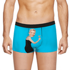 personalized face photo boxer shorts soft stretch comfort gift for boyfriend