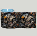 Viking Warrior Drinking Legend Raise Your Horn - Personalized Viking Mug 747705 - DiyGiftly