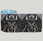 Vikings Skull - Personalized Viking Mug 747717 - DiyGiftly