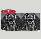 Vikings Skull - Personalized Viking Mug 747717 - DiyGiftly